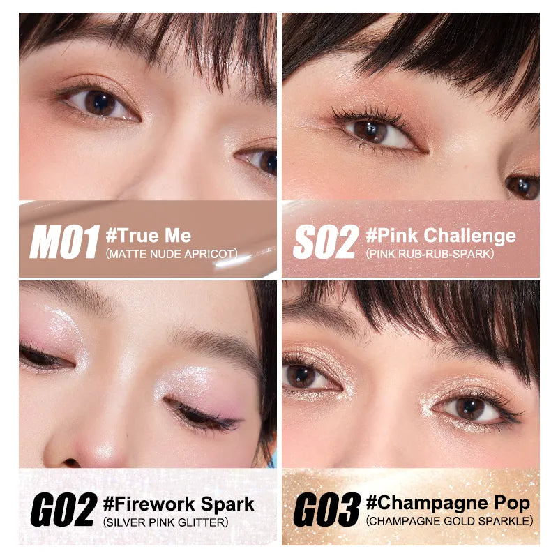 Judydoll Sporty Series Liquid Eyeshadow [#S02 Pink Challenge] 3g	